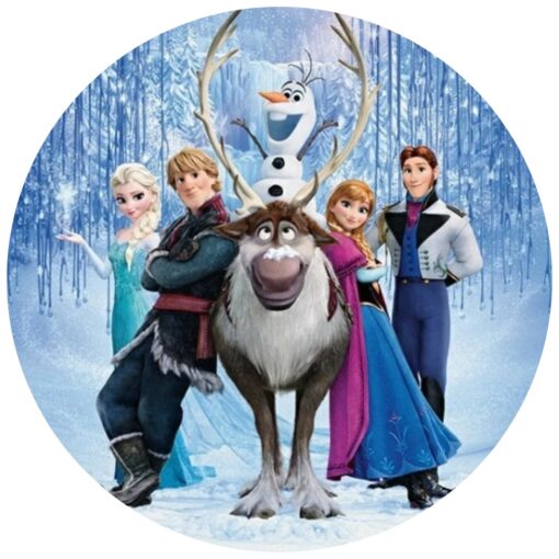 Frozen Friends - Circle Art - Image 2