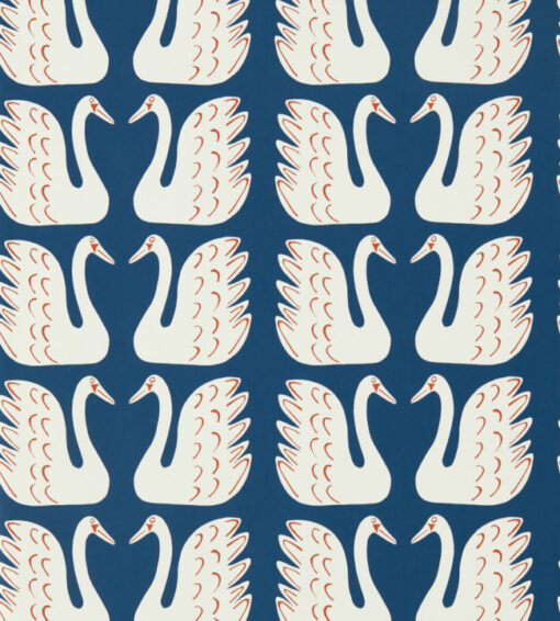 swim swam swam scion denim wallpaper nart112797 evershinewall Swim Swam Swan Wallpaper Swim Swam Swan Wallpaper