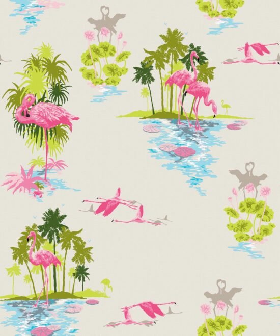 EW DC Flamingo Dusk Flamingo Wallpaper Flamingo Wallpaper
