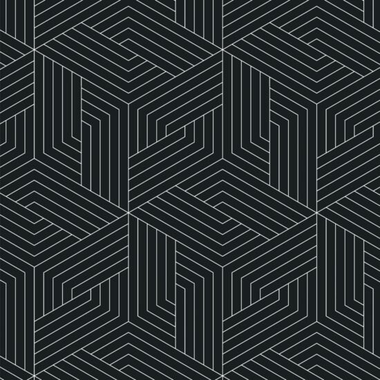 EW DC Geometric Illusions Matte Black Geometric Illusions Wallpaper Geometric Illusions Wallpaper