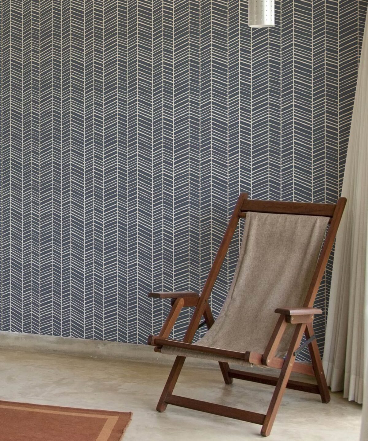 Black Boho Herringbone Wallpaper / Peel and Stick Wallpaper Removable -  ONDECOR.COM