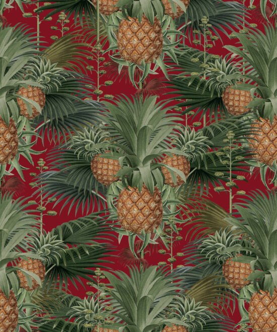 EW DC Pineapple Red Tide Pineapple Harvest Wallpaper Pineapple Harvest Wallpaper