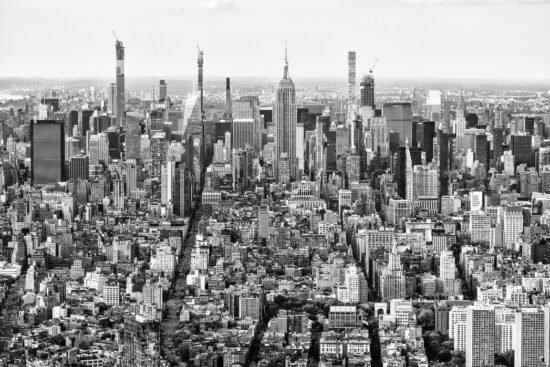 black manhattan new york city Black Manhattan - New York City Mural Black Manhattan - New York City Mural
