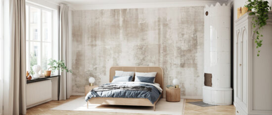 room43 25 Grunge Wall Mural - Beige Grunge Wall Mural - Beige