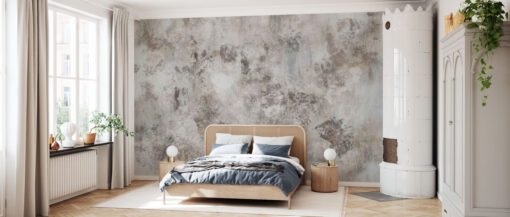 Grunge Wall Mural - Ash Brown - Image 3