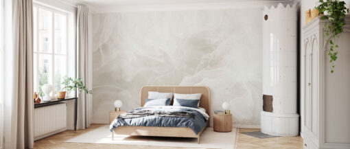 Marble Breeze Mural - Ivory - Image 3