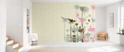 room46 21 Flower Background Mural Flower Background Mural