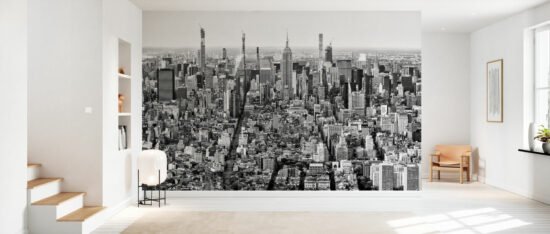 room46 3 Black Manhattan - New York City Mural Black Manhattan - New York City Mural