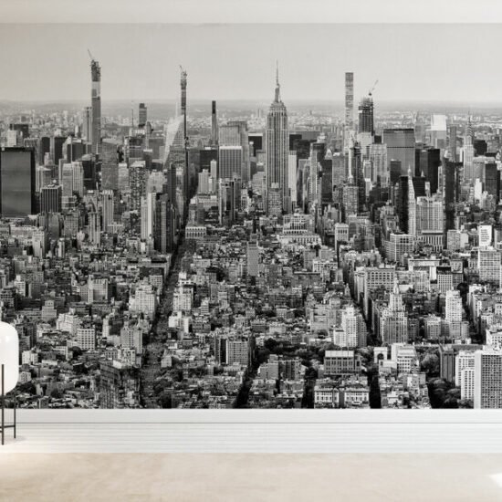 room46 3 Black Manhattan - New York City Mural Black Manhattan - New York City Mural