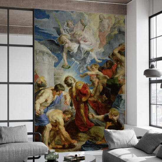 Stoning of Saint Stephen Mural | By Peter Rubens | Evershine Wall