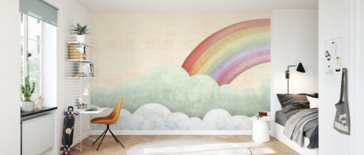 room49 26 Rainbow Mural - Yellow Rainbow Mural - Yellow