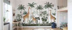 room50 47 Gracious Giraffes Mural Gracious Giraffes Mural