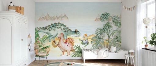 Dinosaur Island Mural - Image 3