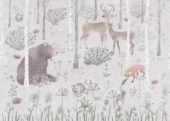 wildlife bright Wildlife Mural - Bright Wildlife Mural - Bright