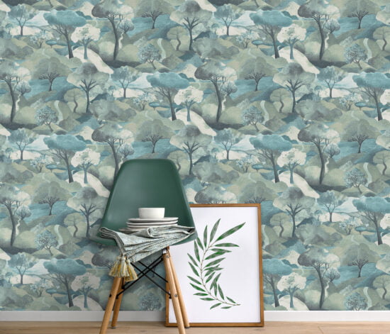 10433 07 room gentle scaled Geometric Harmony Wallpaper Geometric Harmony Wallpaper