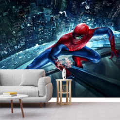 10 1 The Amazing Spider Man Action Wall Mural For Kids Room The Amazing Spider Man Action Wall Mural For Kids Room