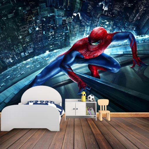 The Amazing Spider Man Action Wall Mural For Kids Room