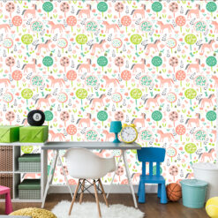 TR 1363 59230 2000x2000 1394 Enchanted Forest Unicorn Wallpaper – Whimsical Nature-Inspired Design for Kids Enchanted Forest Unicorn Wallpaper – Whimsical Nature-Inspired Design for Kids