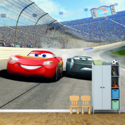 7 Disney Pixar Cars Wall Mural – Lightning McQueen vs. Jackson Storm Piston Cup Race Disney Pixar Cars Wall Mural – Lightning McQueen vs. Jackson Storm Piston Cup Race