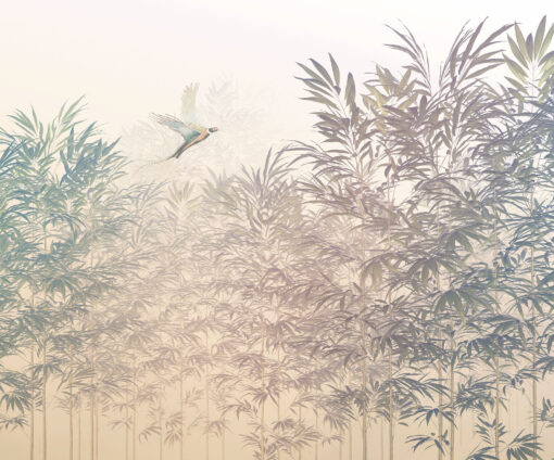 Tropical Bamboo Breeze Wall Mural - Calm and Serene Wallpaper - Image 3