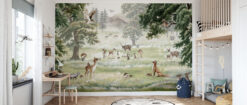 9 Enchanted Forest Animal Kids Wall Mural Enchanted Forest Animal Kids Wall Mural