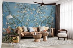 Alternative view of Blooming Almond Tree Wallmural