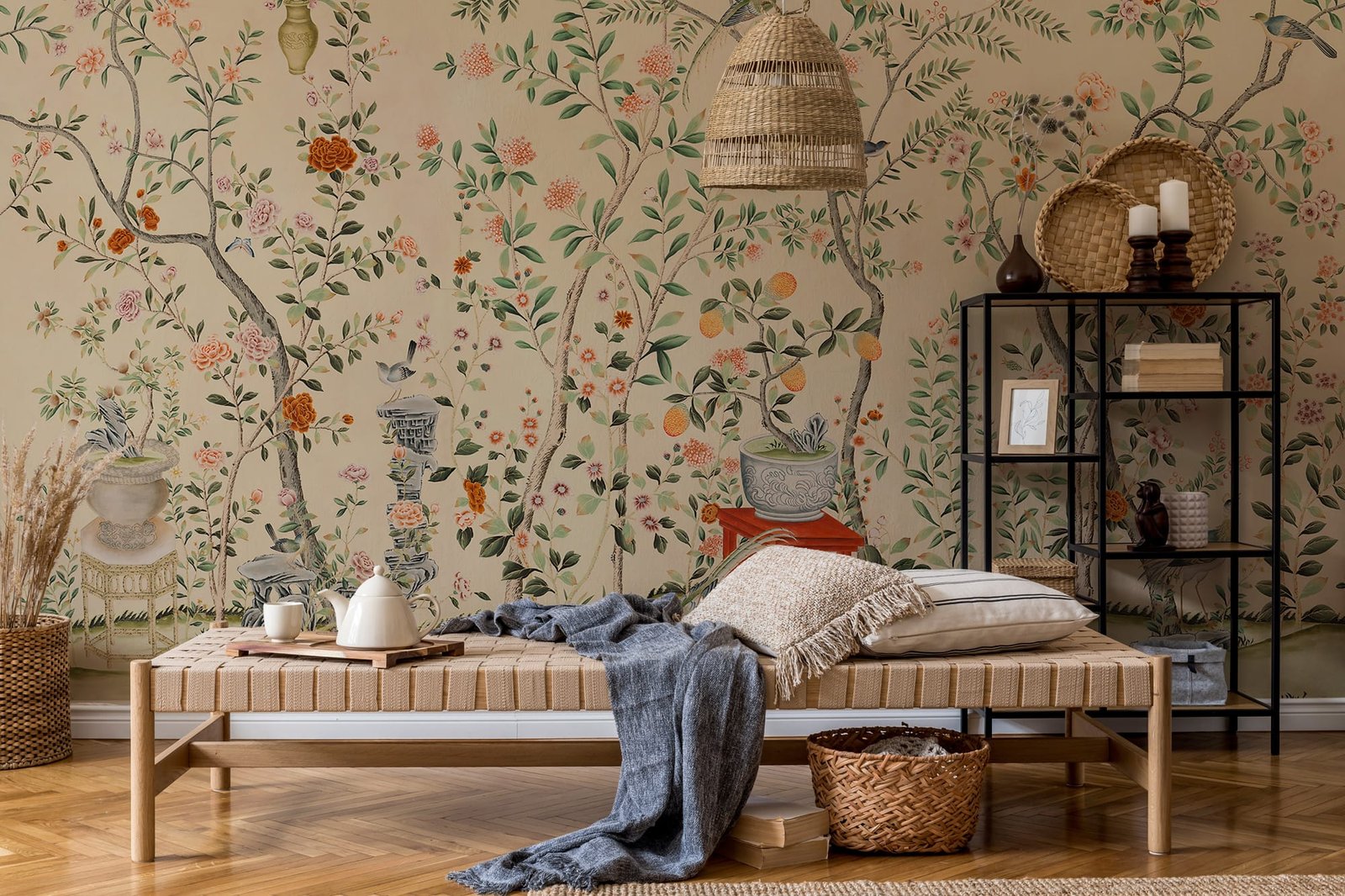 Rose Garden Melody Wallmural - Image 2