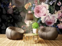 Midnight Blossom 3D Wallpaper Wallmural - Image 3
