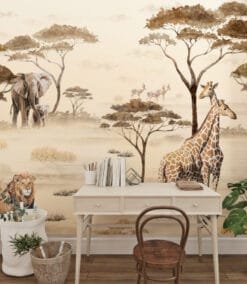 African Wilderness Animals Wallpaper Wallmural - Image 3