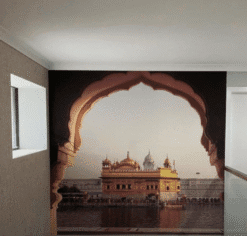 Golden Temple Wallpaper Mural: Sikh Prayer Room Wall Art