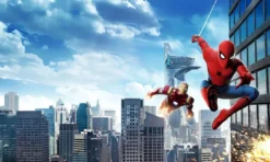 Spider-Man & Iron Man Wallpaper Mural - Image 3