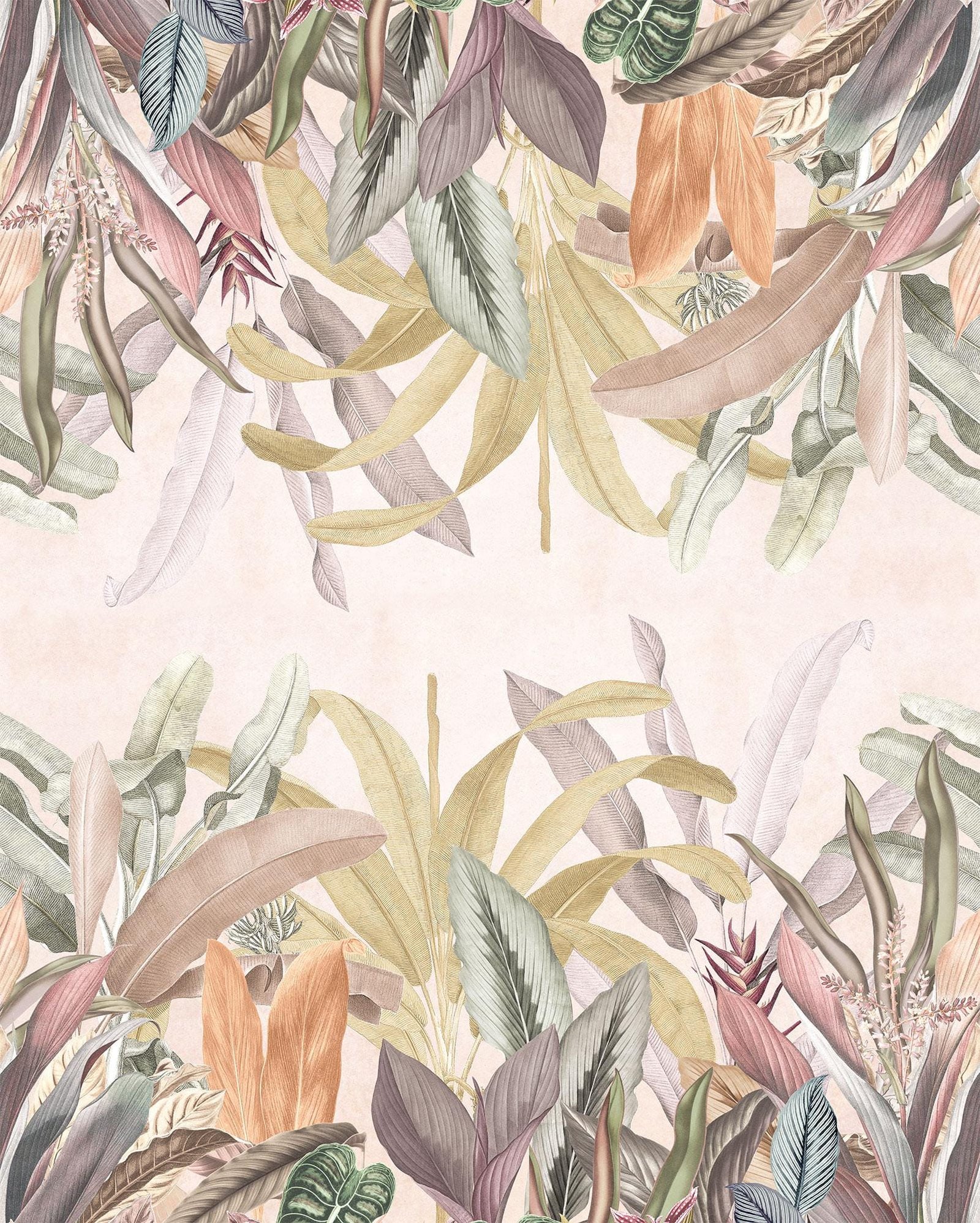 Tropical Leaf Haven Wallpaper - Image 3
