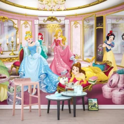 Disney Princess Dressing Room Wall Mural