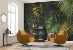 Alternative view of Tropical Palm Leaf Wall Mural - Greenery Jungle Wallpaper