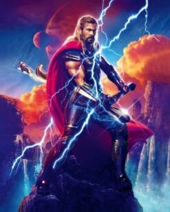 Thor Lightning Power Wallpaper, Marvel Superhero Wall Mural - Image 3