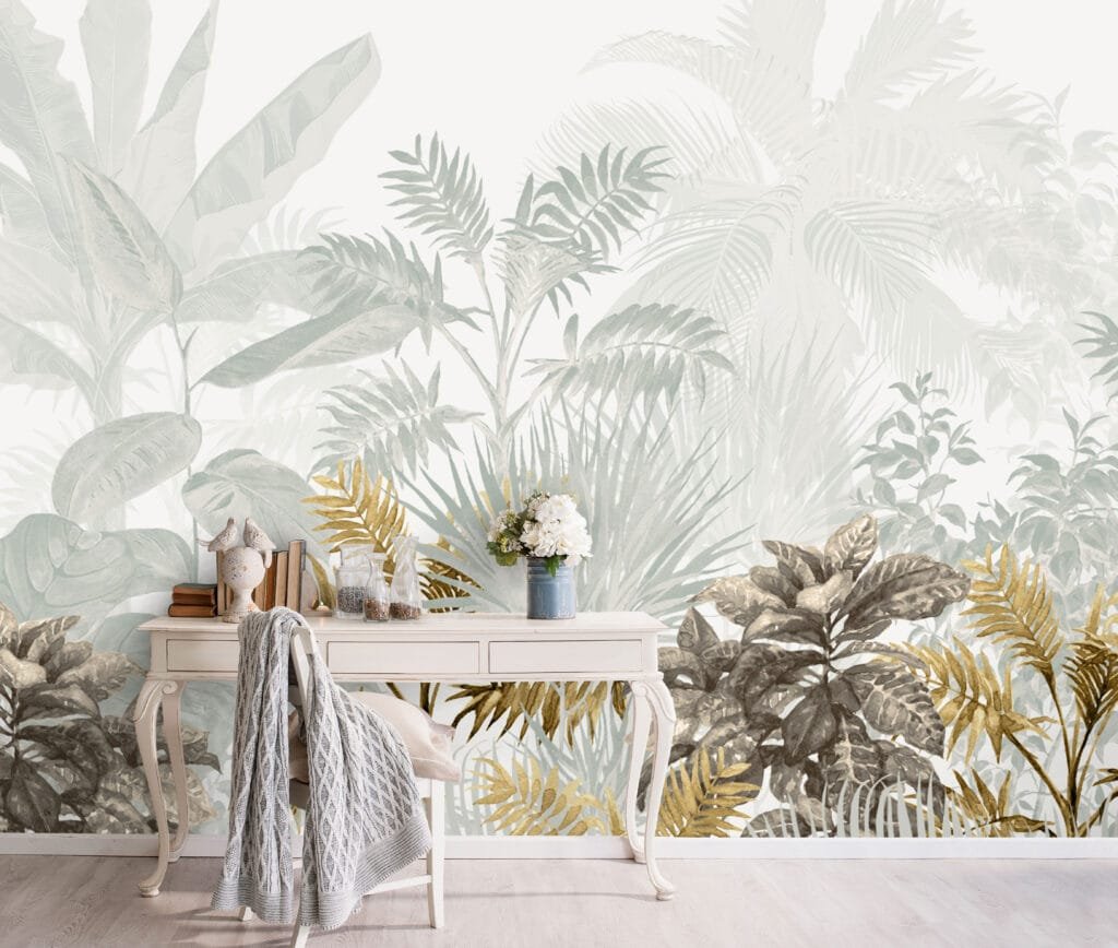 Botanical Tropical Print Wallmural - Image 4