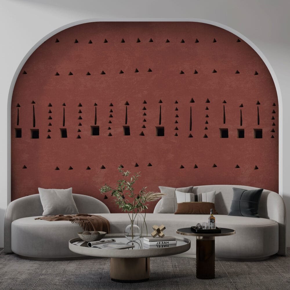 Abstract Linear Pattern Wallmural - Image 2