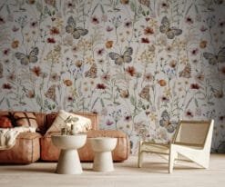 Butterfly Meadow Wallmural