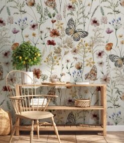 Alternative view of Butterfly Meadow Wallmural