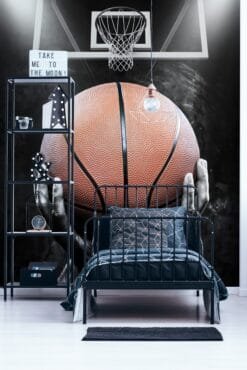 Basketball and Hoop Wallmural - Image 4